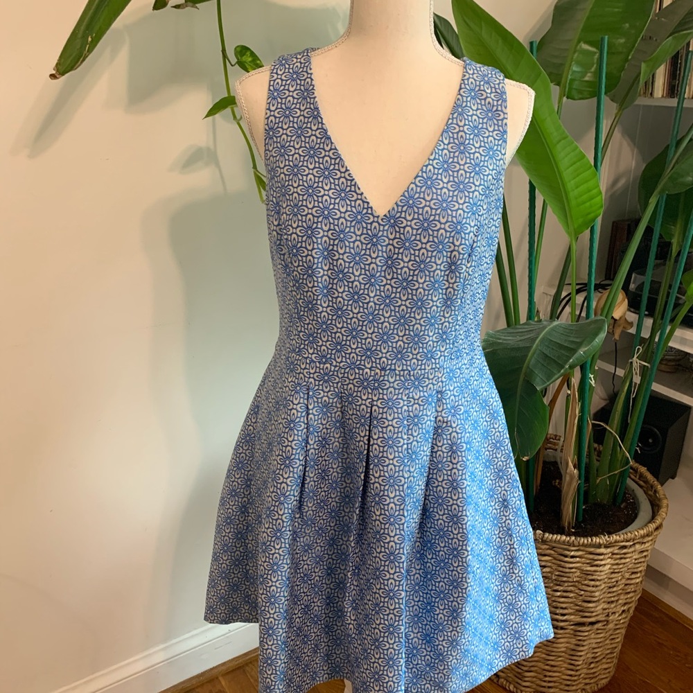 Banana Republic Cocktail Blue Dress Size 10